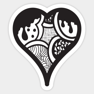 Street Heart Sticker
